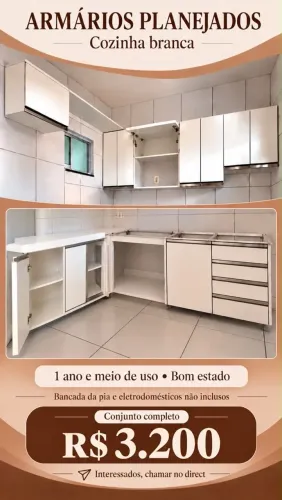 Móveis projetado cozinha