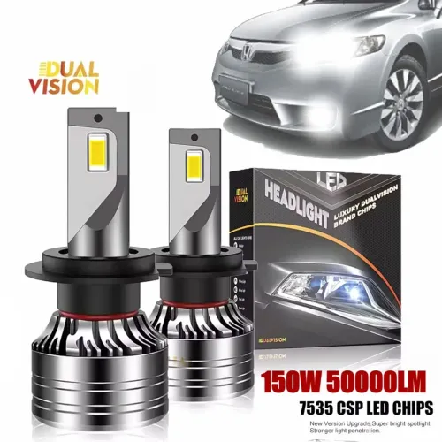 Farol LED H11 150W 50000LM - - Iluminação Potente e Eficiente