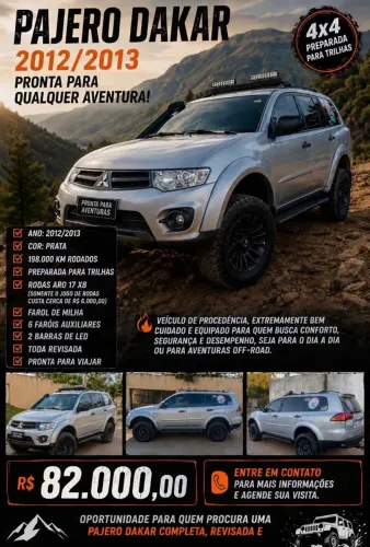 Mitsubishi Pajero Dakar 3.2 4X4 T.i. Dies. 5P Aut. 2013