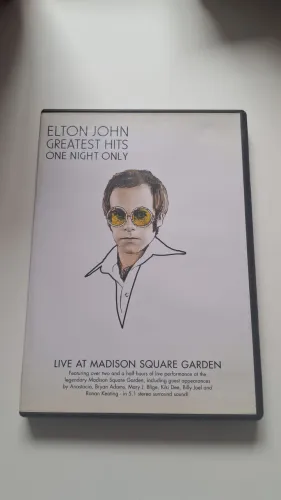 Elton John Greatest hits one night only Madison square garden dvd original