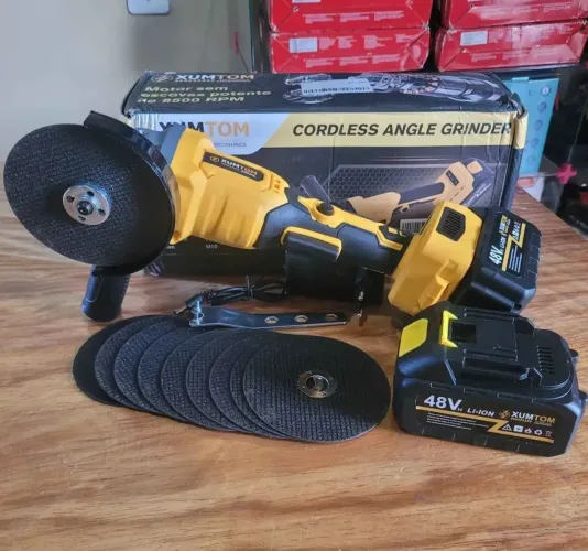 Esmerilhadeira Angular Portátil com 3 nível de velocidade motor Brushelss produto novo