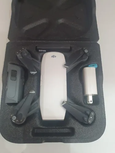 DJI Spark Branco Completo + Controle + 2 Baterias + Carregador DJI