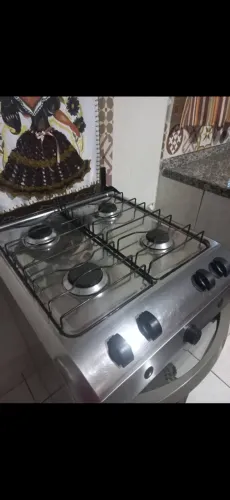 Fogão inox 4 bocas