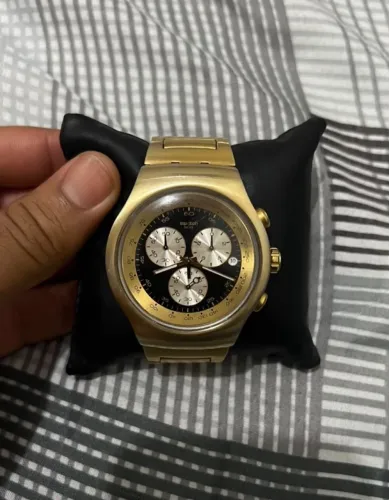 Swatch cara preta zero!