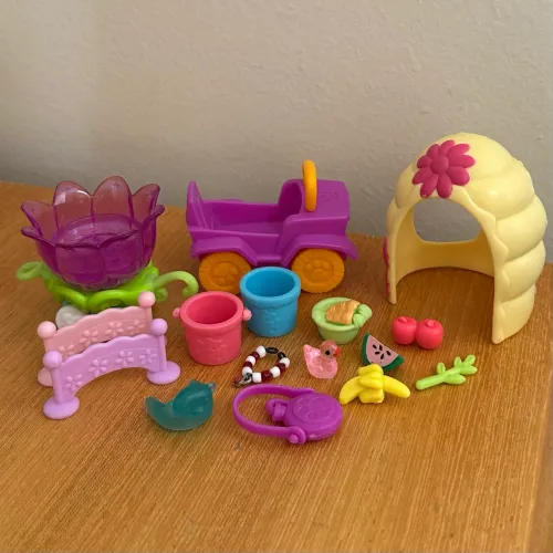 Lote de acessórios Littlest pet shop/mlp
