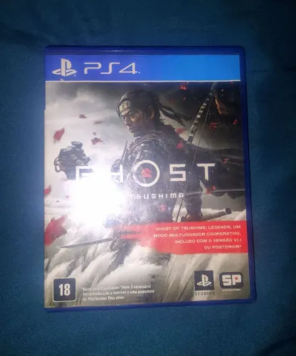 Ghost Of Tsushima - Ps4 Mídia Física