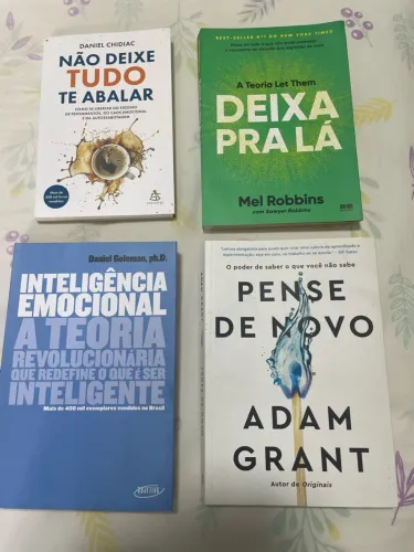Livros motivacionais estado de novo 