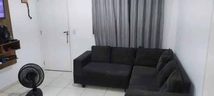 Sofá de canto em L *antigo*
