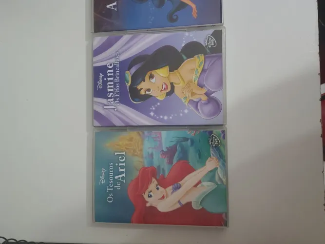 Mini Dvd' s colecionáveis da Disney 