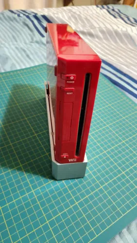 Nintendo Wii Vermelho - Edição especial 25 anos Mario ( modelo RVL-001 ) GameCube ready