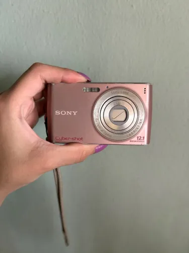 Câmera Digital Sony Cyber-shot W510 Rosa (12.1MP)