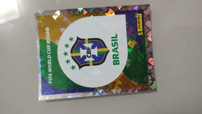 Figurinha do escudo do Brasil 