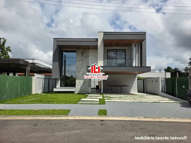 Casa Duplex  no Alphaville 3 com 4 Suítes sendo uma Master com Closet amplo Semimobiliada