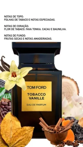 Perfume TOM FORD TOBACCO VANILLE original trazido do USA, última unidade, matade do preço