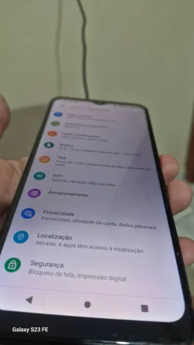Moto E20 sem avaria