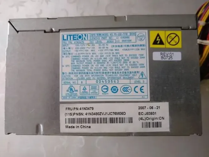 Fonte Liteon PS-5281.