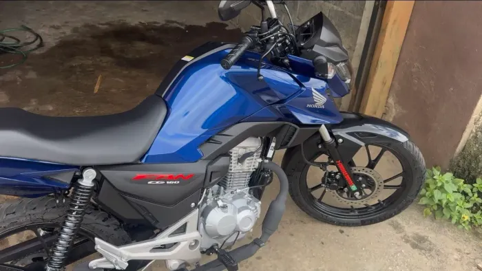 Honda cg 160 unico dono com nota fiscal de fabrica