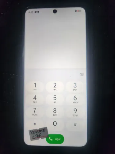 Tela Frontal Display Lcd Para Realme C75 4g Com Aro Vivid