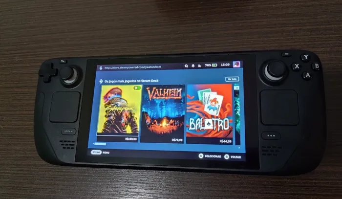 Steam Deck 512gb SSD + 128gb MicroSD