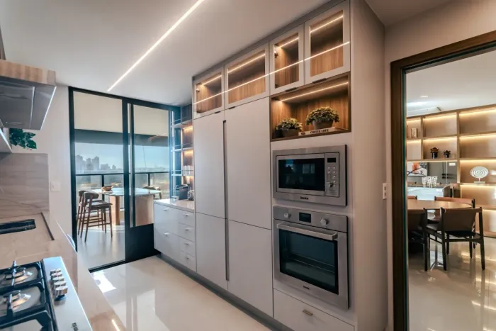 Apartamento, 4 suítes, 195 m2, Vista Ricardo Paranhos, ao lado do Parque Areiao, Churrasqu