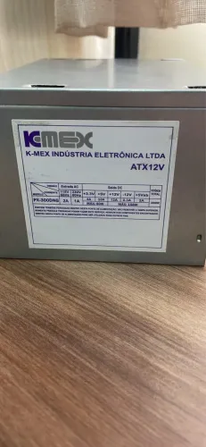 Fonte k-mex 200w funcionando perfeitamente 