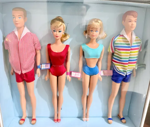 Barbie Double Date Gold Label 50 Aniversário NRFB Lacrado Na Caixa
