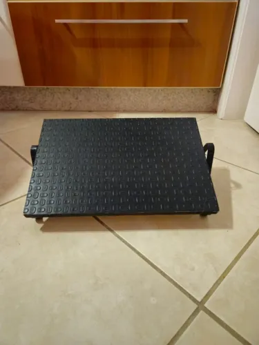 apoio para pés ergonômico com 3 alturas