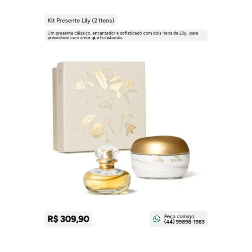 Presente o Boticário Lily