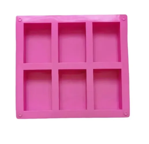Forma de silicone para sabonetes