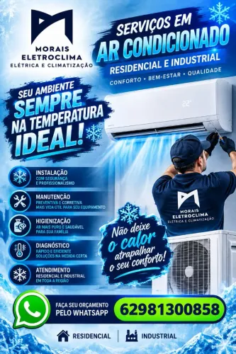 Ar Condicionado instalação e manutenção