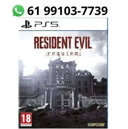 Resident Evil Requiem PS5 - Mídia digital