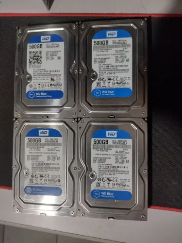 KIT 4 HDs 500gb