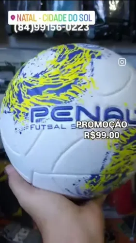 Bola de Futsal Penalty Fúria Original  -R$99.00 avista 