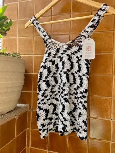 Blusa crochê 