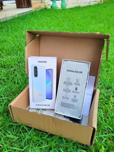 A36 5G 128GB COMPLETO NA CAIXA!
