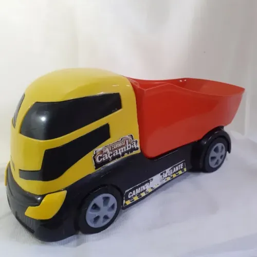Super caminhão infantil caçamba (usado)