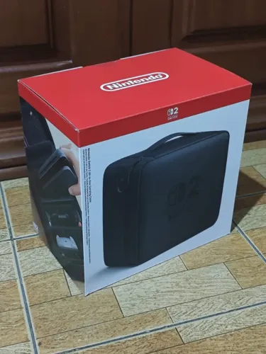 Bolsa Nintendo Switch 2 (Oficial, Original, Nova, Lacrada)