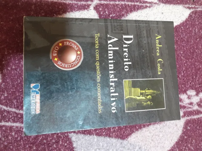 Livro direito administrativo