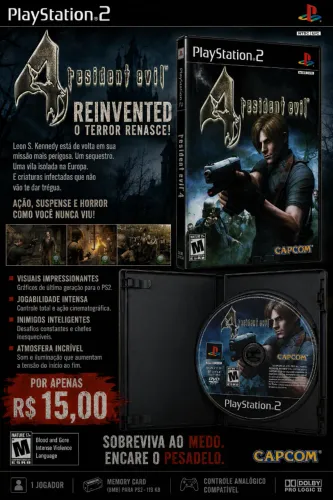 Resident Evil 4 CLASSICO PS2