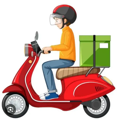 Entregador com Moto