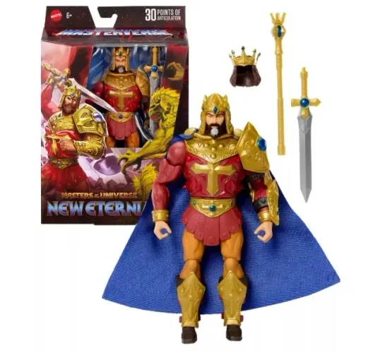 Masters of the Universe Motu Masterverse New Eternia Rei Randor / King Grayskull Lacrado
