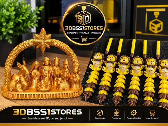 Chaveiros 3d