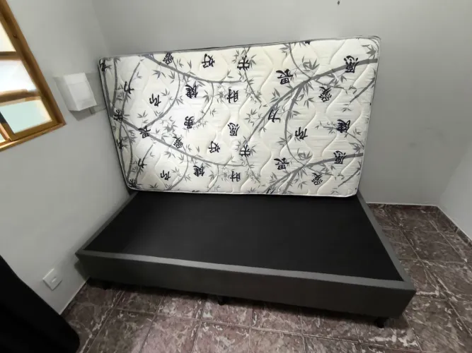 Cama box com colchão solteiro king