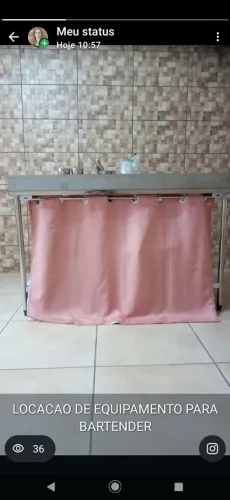 BAR MOVEL PARA BARTENDER