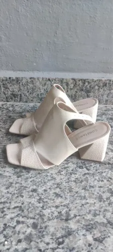 Sandália OFF WHITE CONSTANCE N38 nunca usada