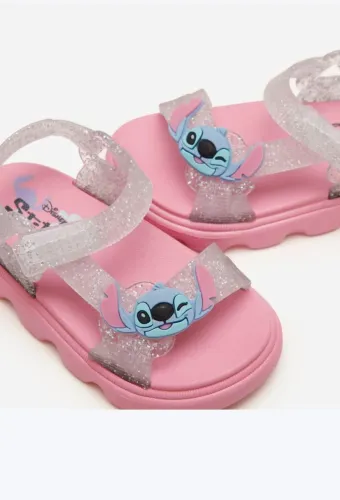 Sandália infantil menina Disney Stich Tam.19