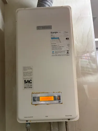 Aquecedor a gás GLP Bosch