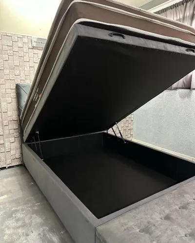 Cama baú + colchão casal
