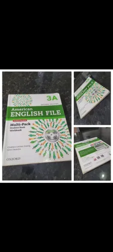 Livro inglês American English File 3A em perfeito estado