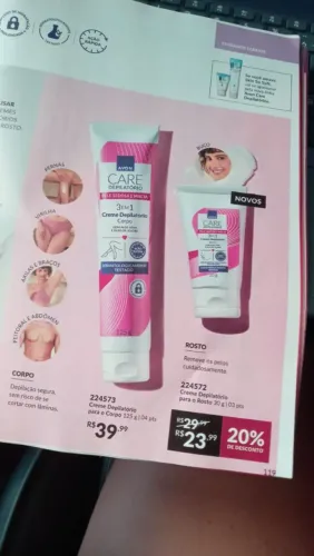 Creme depilatório